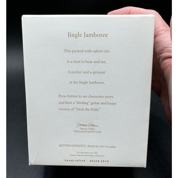 Hallmark Keepsake Ornament Jingle Jamboree 2010 Deck the Halls Brand New! -4D - Picture 4 of 6